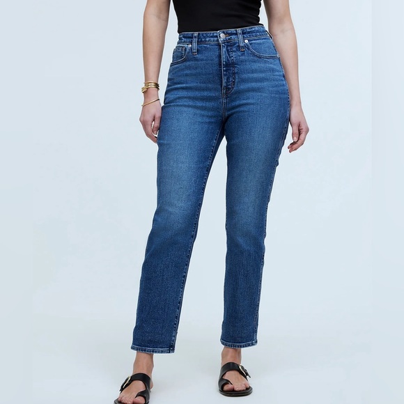 Madewell Curvy Stovepipe Jeans Size 27 - Picture 2 of 6